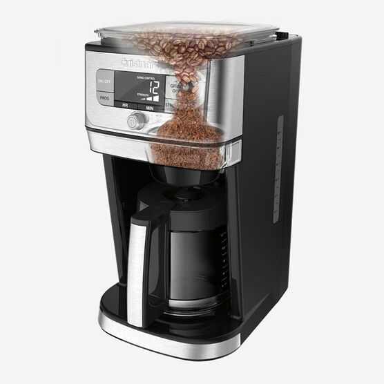 Fully Automatic 12Cup Burr Grind & Brew Coffeemaker
