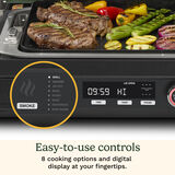 Gril &eacute;lectrique ext&eacute;rieur 8-en-1 FlavorBoost&trade;, , small 8