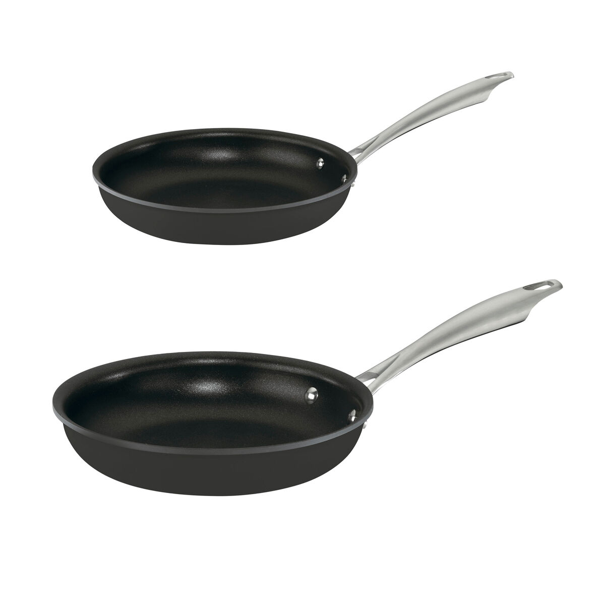 Lot de poêles - SAN IGNACIO - 20-24cm - Acier inoxydable - Induction