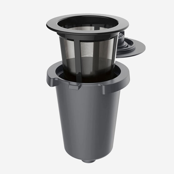 Reusable Filter Holder with Reusable Coffee Filter