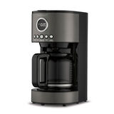 12-Cup Programmable Coffeemaker &ndash; Black Stainless Finish