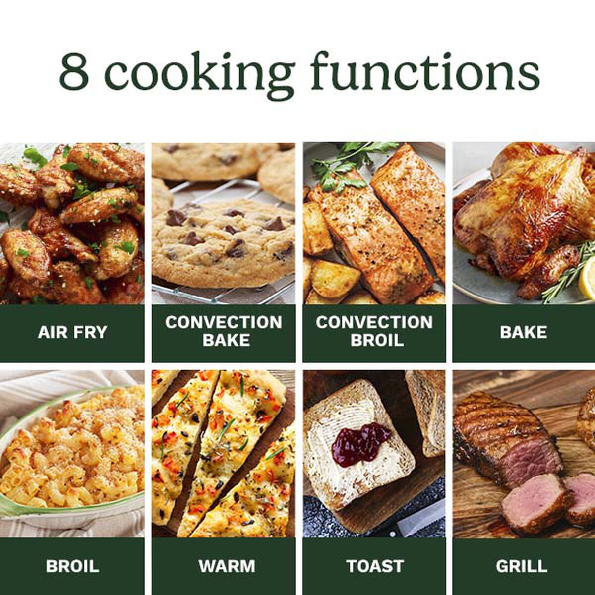 Air Fryer Convection Oven with Grill