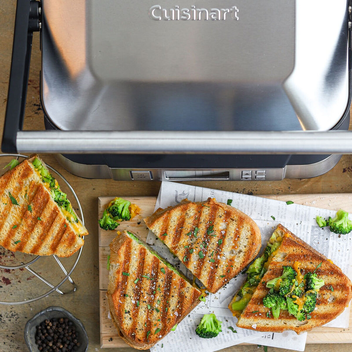 Contact Griddler with Smoke-less Mode