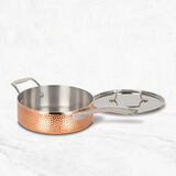 8-Piece Copper Hand Hammered Stainless Steel Cookware Set, , small 4