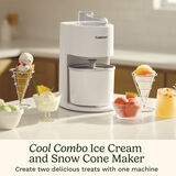 Cool Combo Ice Cream Maker and Snow Cone Machine, , small 4