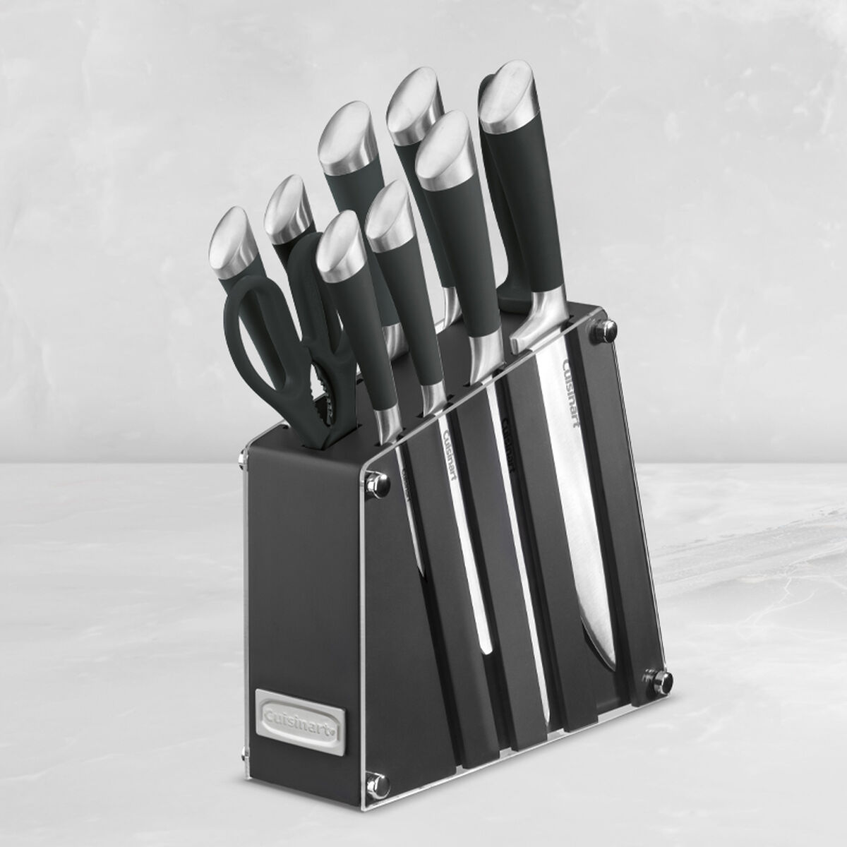 11-Piece Stainless Steel Knife Set