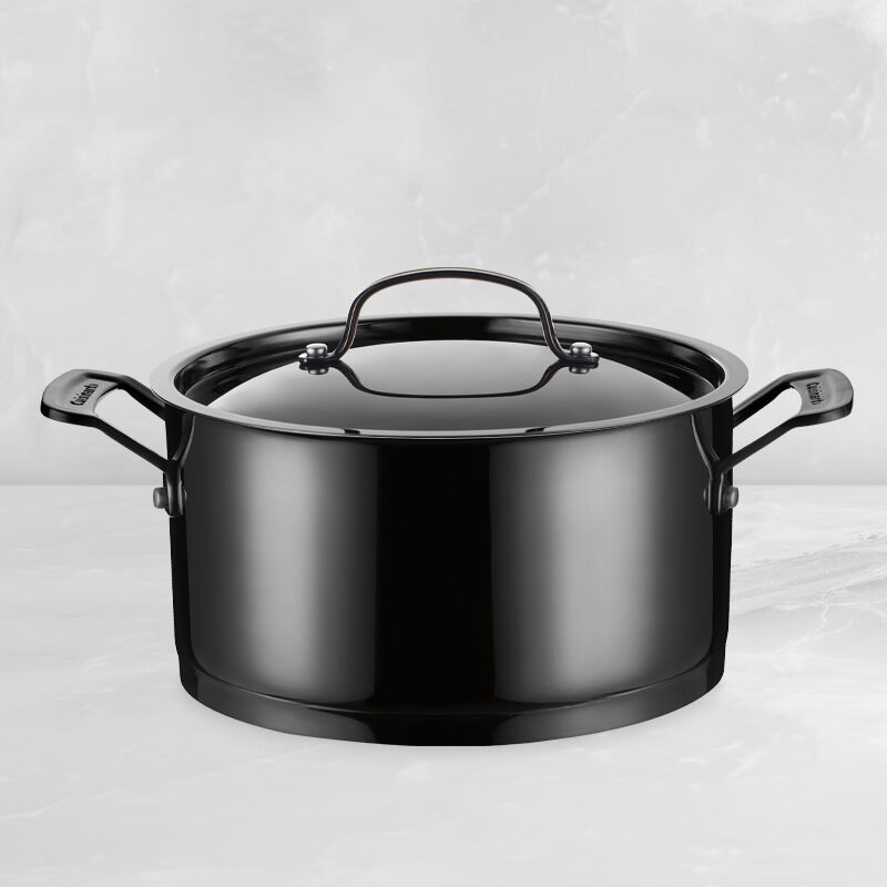 6 Qt. (5.7 L) Stainless Steel Stockpot with Cover