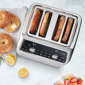 4-Slice Motorized Digital Toaster, , hi-res