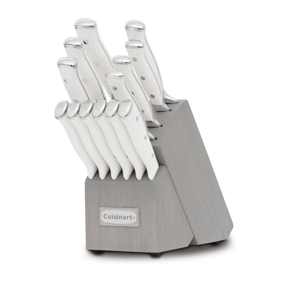 14-Piece Stainless Steel Knife Block Set
