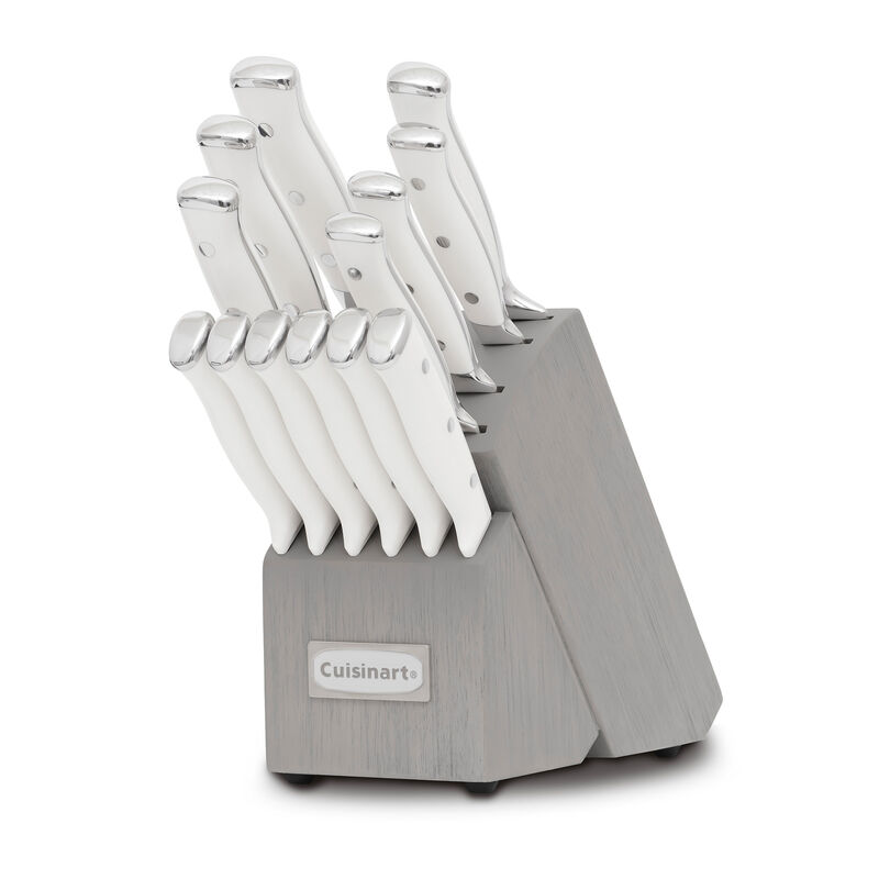 14-Piece Stainless Steel Knife Block Set