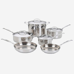 Classic Collection 10-Piece Stainless Cookware Set