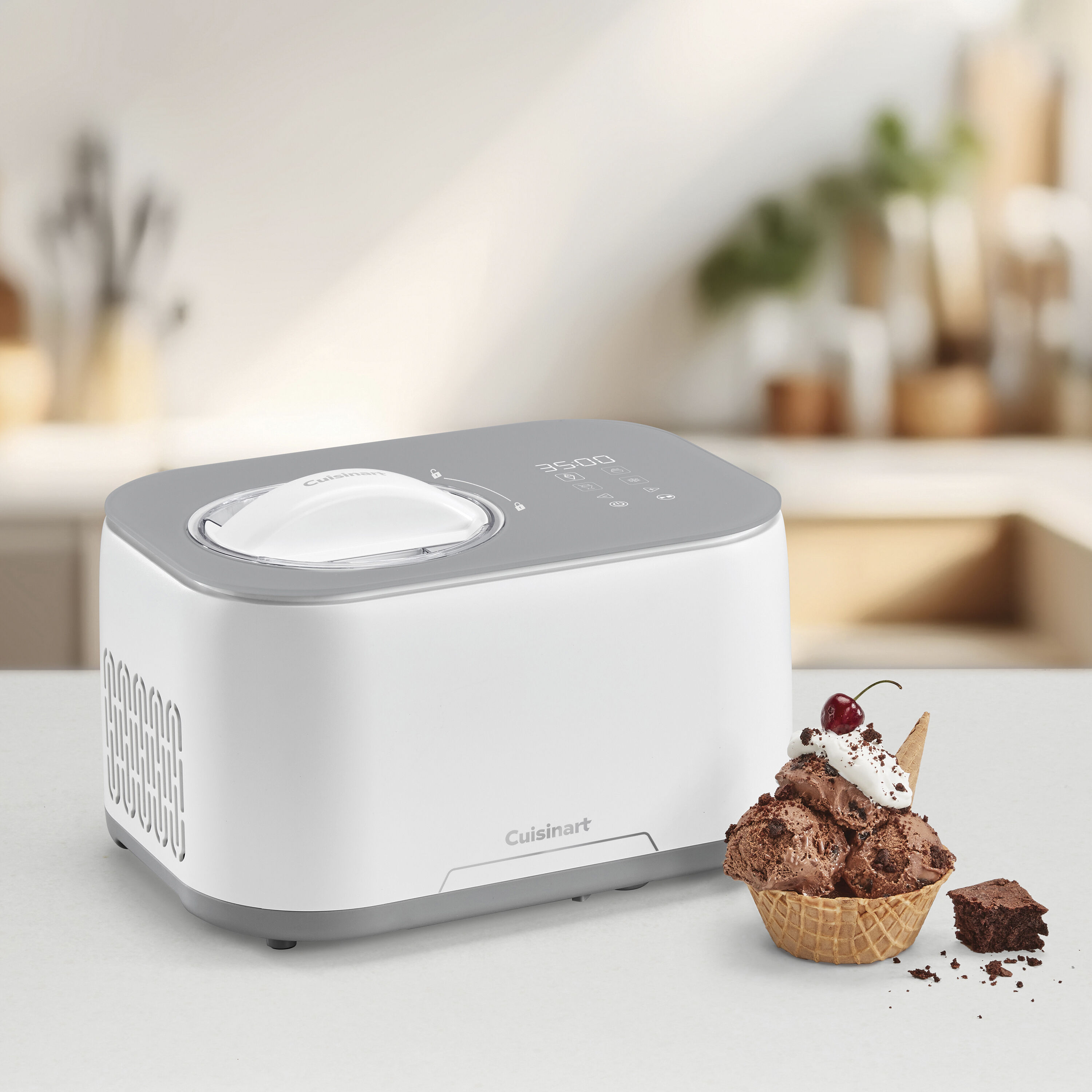 Cuisinart　コンプレッサー付　アイスクリームメーカー　ICE-50BC Supreme™ Commercial Quality Ice Cream Maker