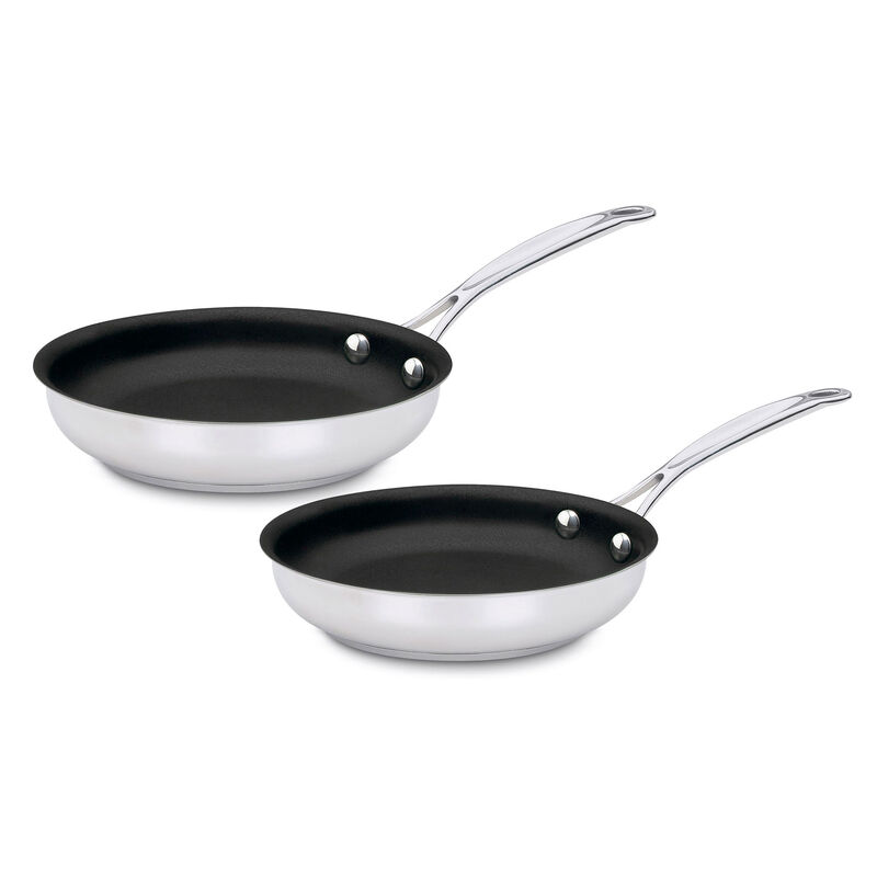 9-Inch & 11-Inch Skillet Set &ndash; Stainless Steel, , medium