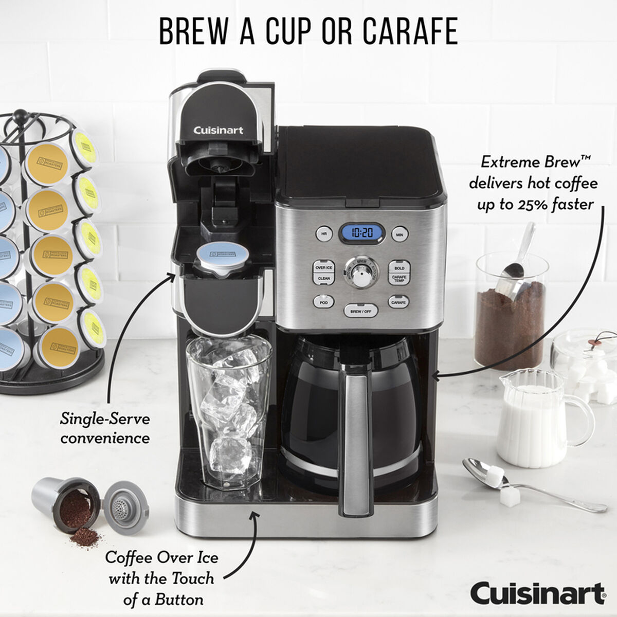 Coffee Center 2-in-1 Coffeemaker