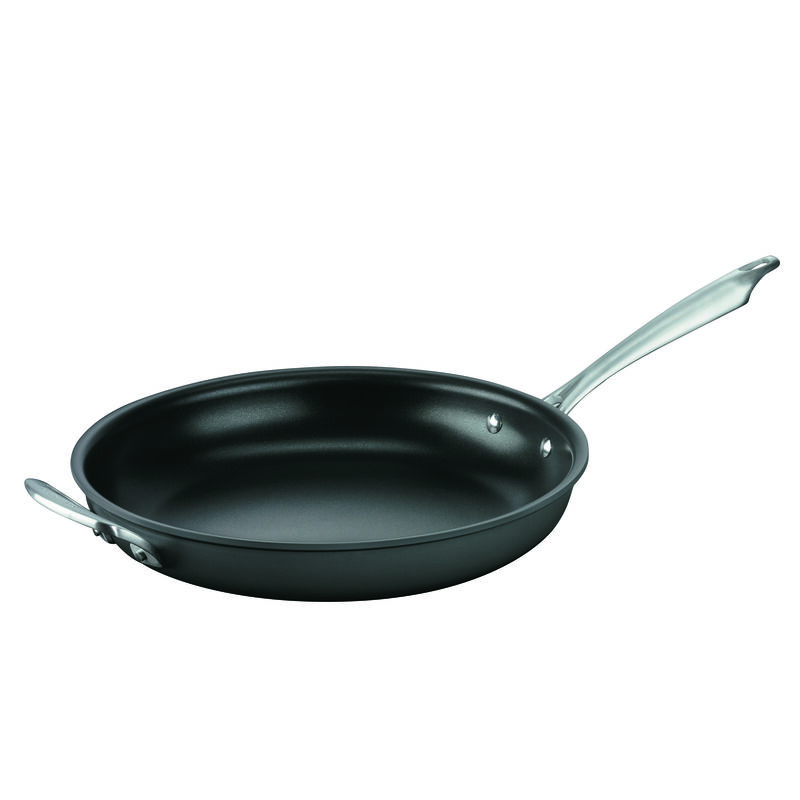 12" Hard Anodized Nonstick Skillet with Helper Handle, , medium