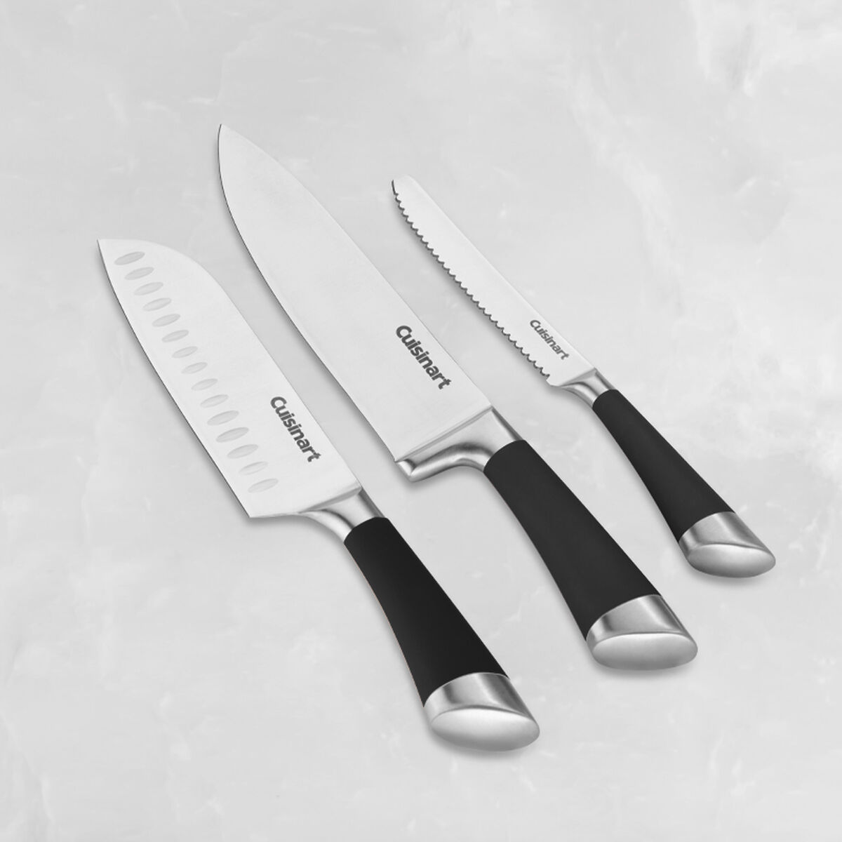 11-Piece Stainless Steel Knife Set