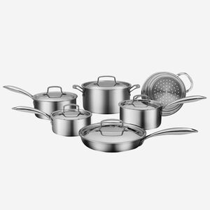 11-Piece Professional Series Five Ply Cookware Set