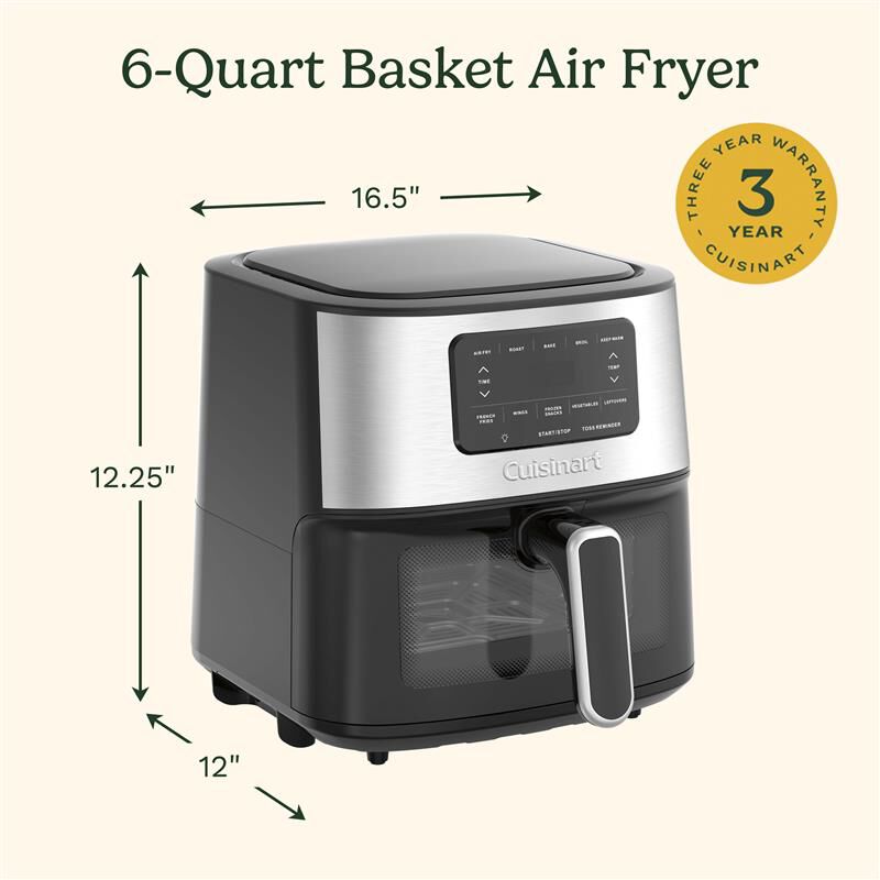 Buy 6-qt Basket Air Fryer for CAD 229.99 |