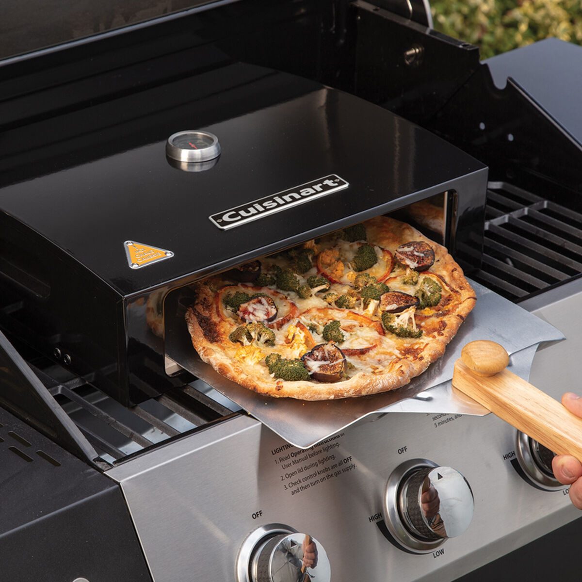 Grill Top Pizza Oven Kit