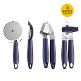 Cuisinart Oceanware Blue 4-Piece Kitchen Tool Set, , small 1