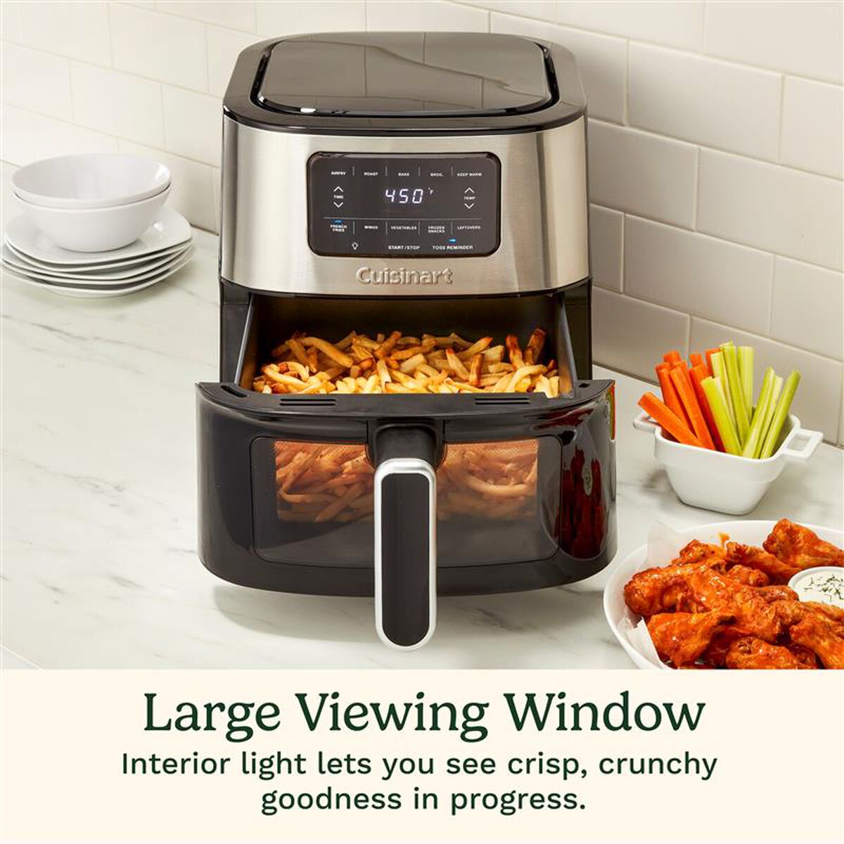 6-qt Basket Air Fryer