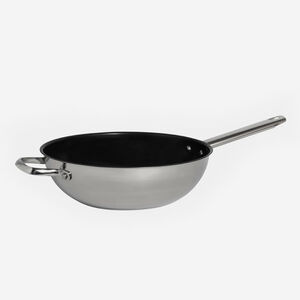 11" Classic Stainless Collection Non-Stick Wok