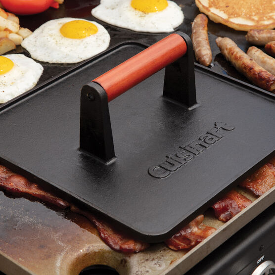 XL Cast Iron Griddle Press