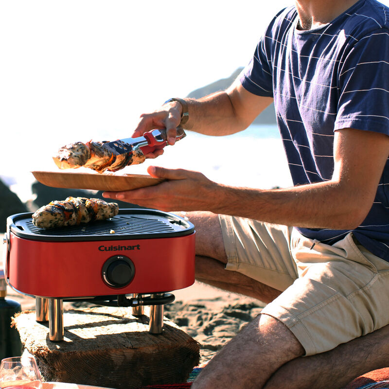 Cuisinart CGG 750 Portable Venture Gas Grill Red