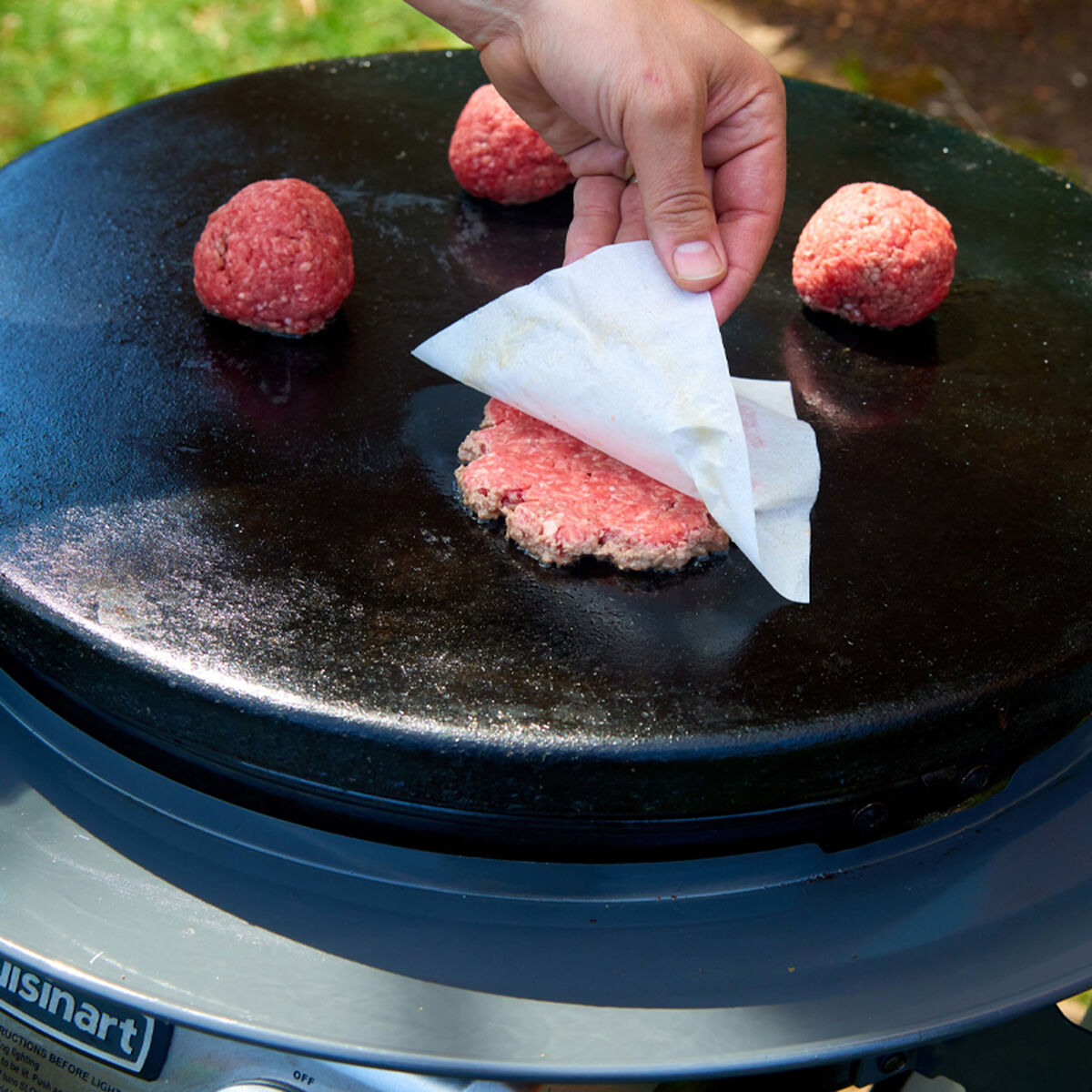 Ensemble de presse à hamburger