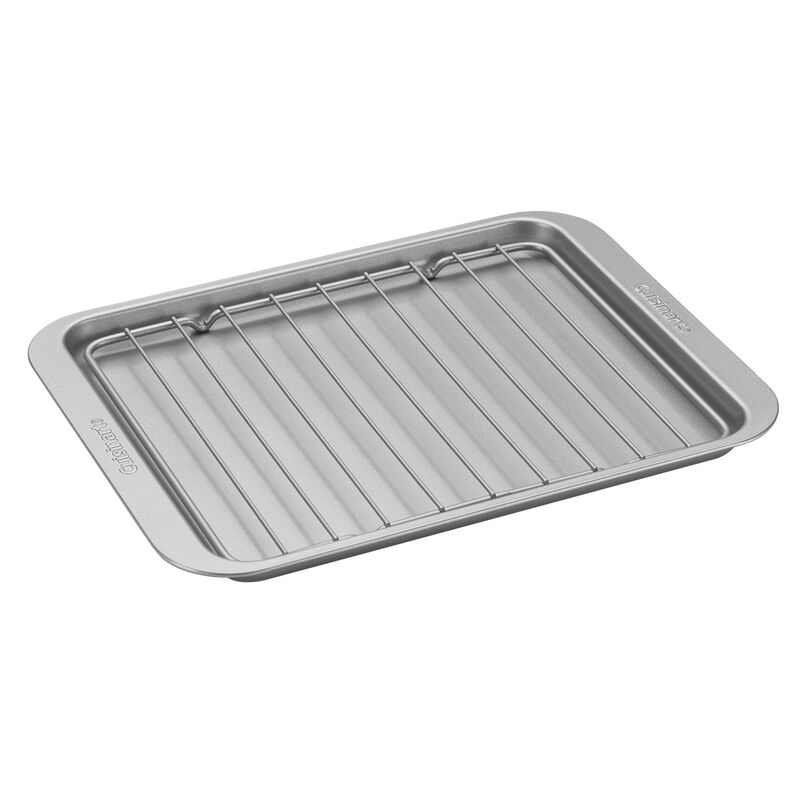 Toaster Oven Broiler Pan with Rack &ndash; Non-Stick Bakeware