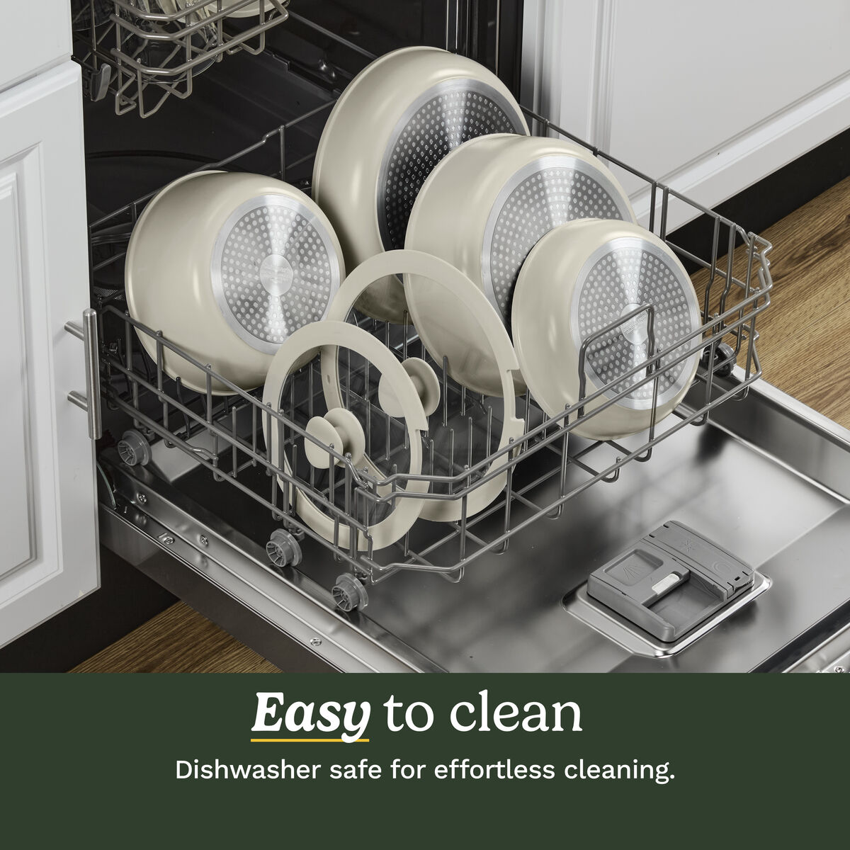 13-Piece Non-Stick Detachable Handle Cookware Set with 5-in-1 Cooking System