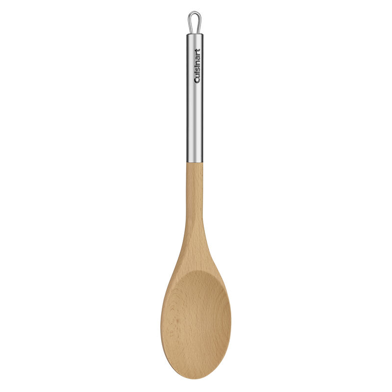 Beechwood Solid Spoon, , medium