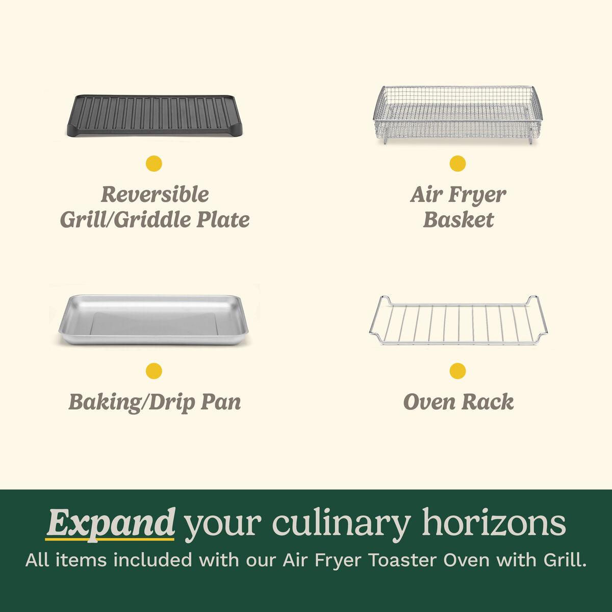 Air Fryer Convection Oven with Grill