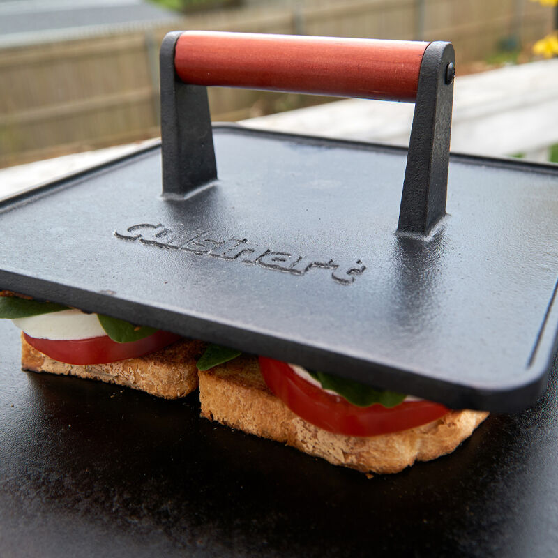 XL Cast Iron Griddle Press