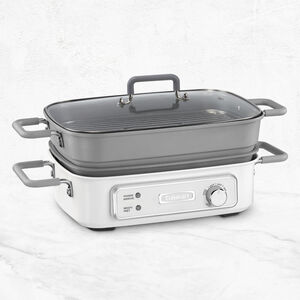 Stack5 Multifunctional Grill with Glass Lid, , hi-res