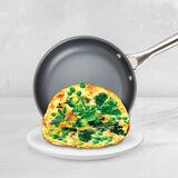 12-Piece Green Gourmet Professional Aluminum Cookware Set