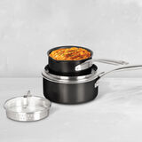 12-Piece Green Gourmet Professional Aluminum Cookware Set