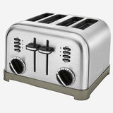 Metal Classic 4-Slice Toaster