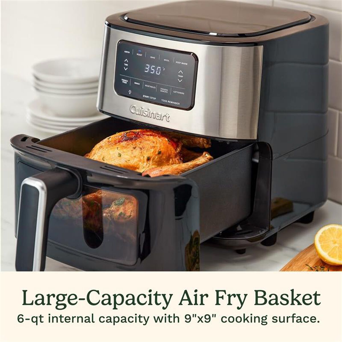 6-qt Basket Air Fryer