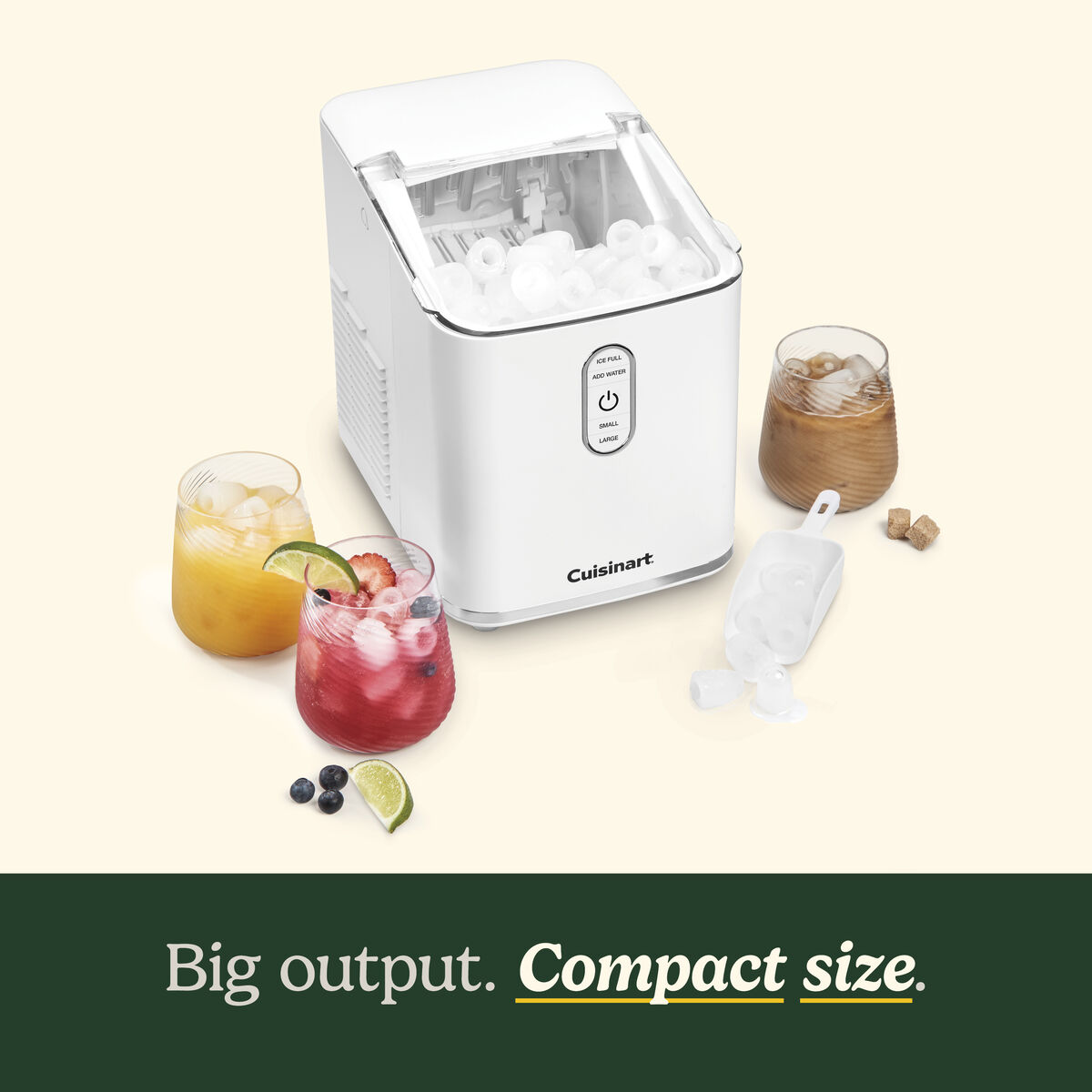Compact Bullet Ice Cube Maker