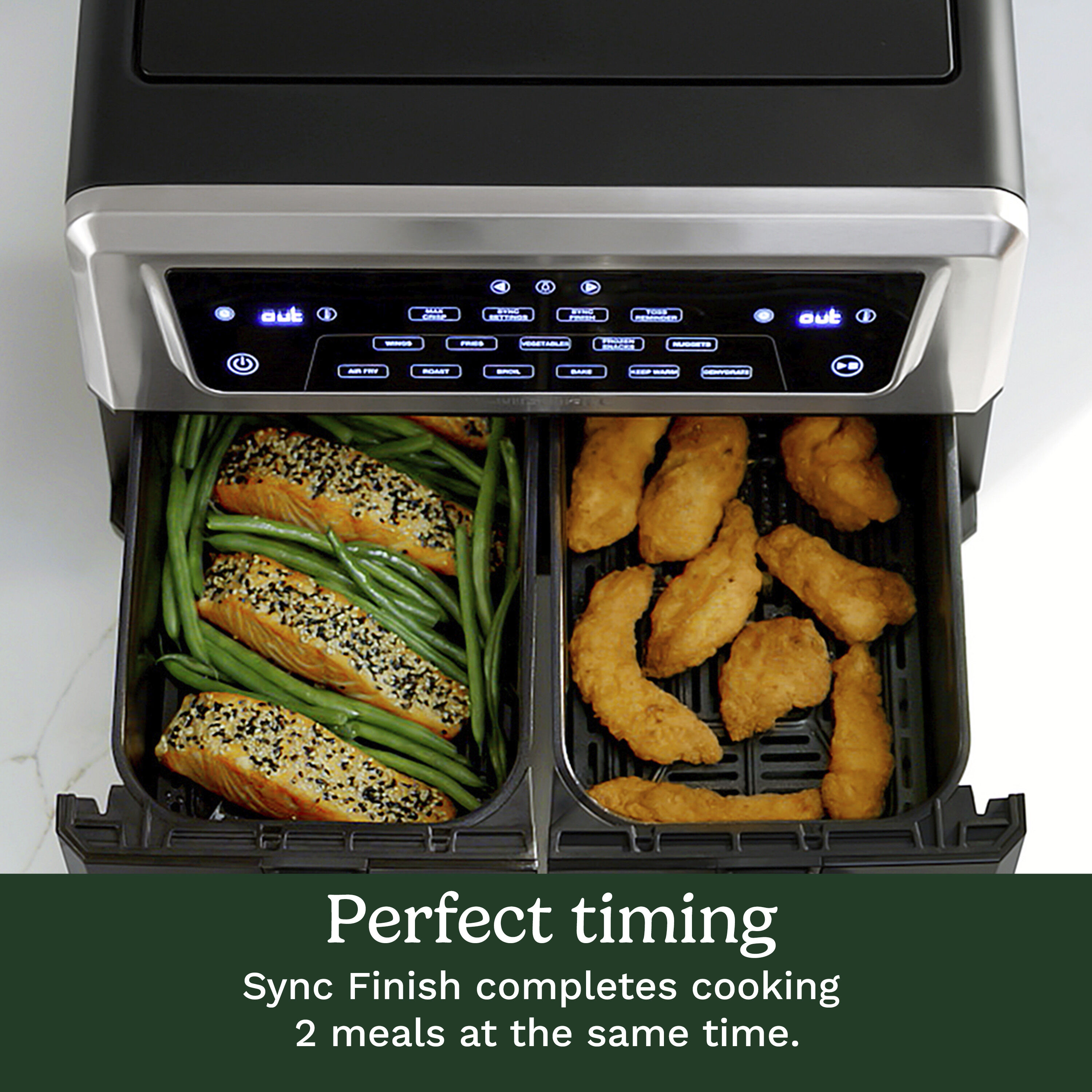 Dual Zone Pro 11-Qt Basket Air Fryer