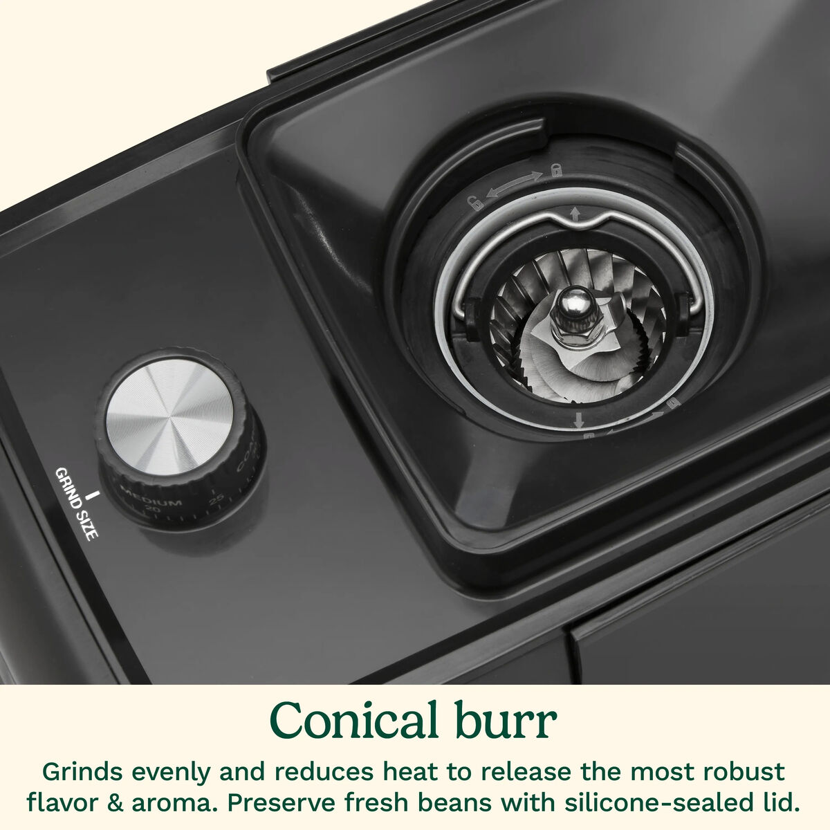 Espresso & Coffee Conical Burr Grinder 4