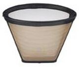 Gold Tone Filter Cone for 10cup, 12cup, and 14cup Coffee Makers