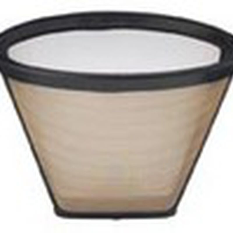 Gold Tone Filter Cone for 10cup, 12cup, and 14cup Coffee Makers