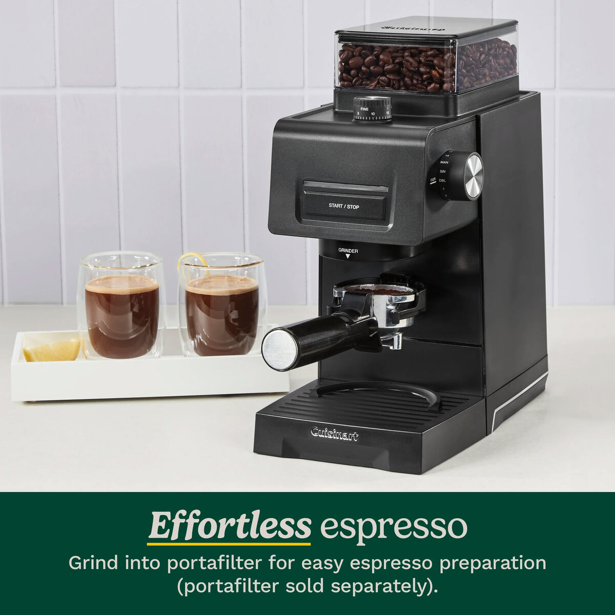 Espresso & Coffee Conical Burr Grinder 2