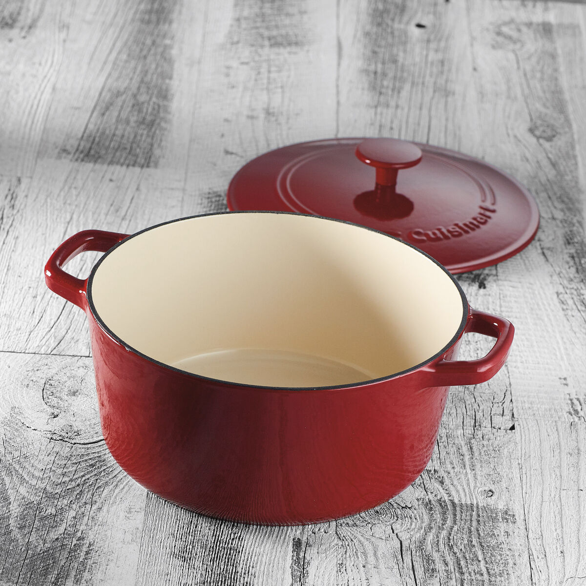 Chef&rsquo;s Classic&trade; Enameled Cast Iron Cookware 5 Quart Round Covered Casserole