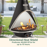 Chiminea Propane Fire Pit