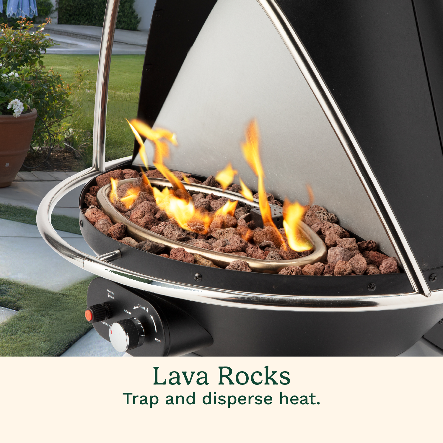 Buy Chiminea Propane Fire Pit for CAD 349.99 |
