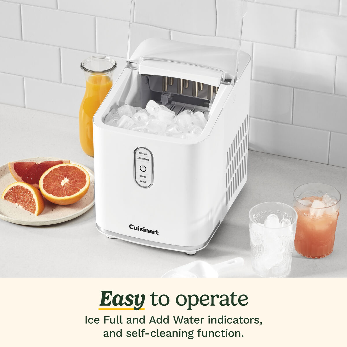 Compact Bullet Ice Cube Maker