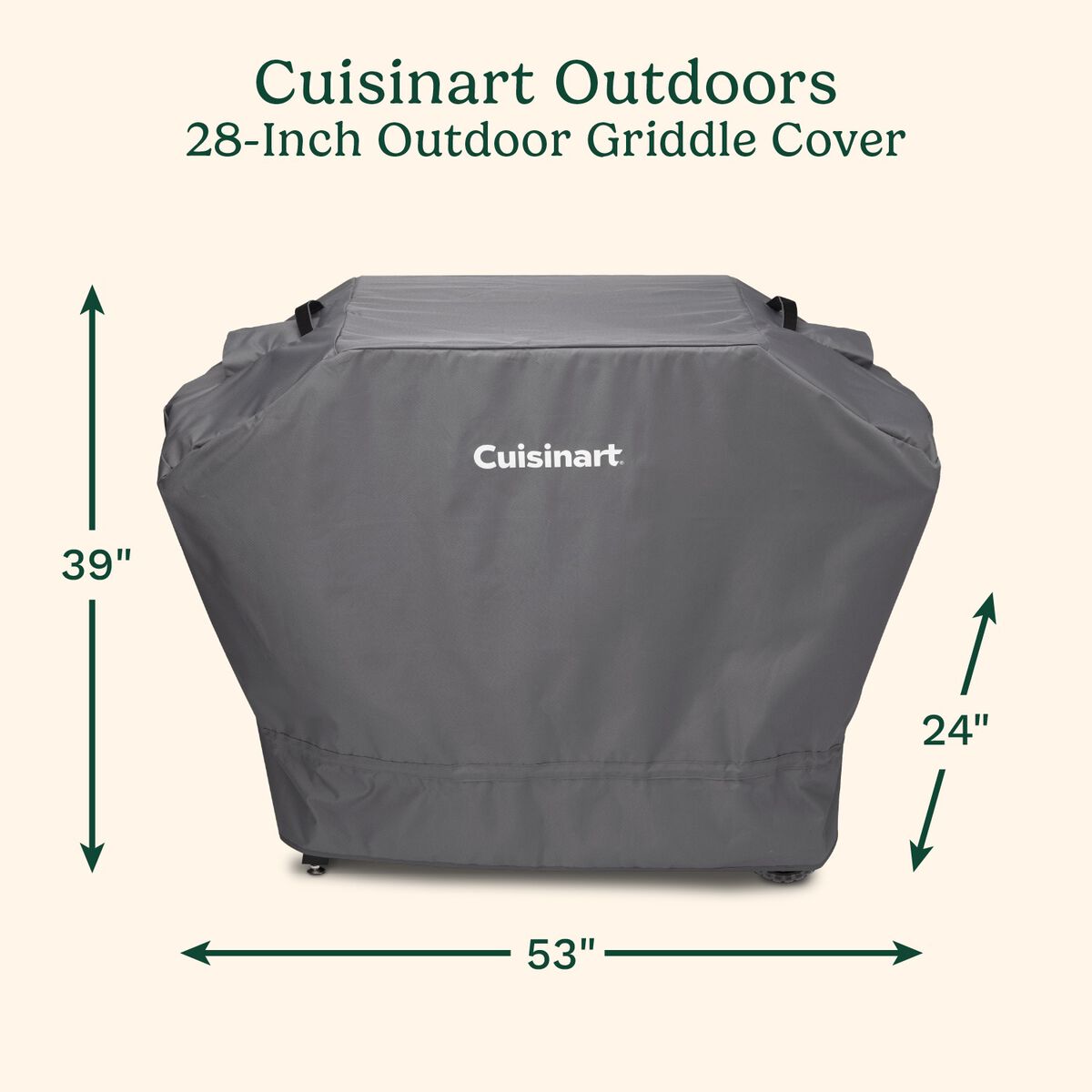 Housse pour plaque de cuisson ext&eacute;rieure de 28 po 6